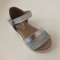 5445-M Silver Sandal (closed back) Size 19-26